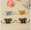 Alloy Butterfly Double Peg Door Wall Bathroom Hanger Hook