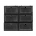 6PCS SET Shoe Storage Box Dust  proof Dirt  proof Foldable Odor  free Drawer Container Washable Stackable Shoe Box