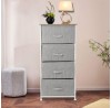 Offistyle OFD  24 Multi  layer Storage Cabinet Iron Frame Fabric Drawer Combination Rack