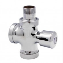 Stool Flush Valve Urinal Delay Valve Hand Press Flush Valve  Style  25 mm Copper Large