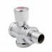 Stool Flush Valve Urinal Delay Valve Hand Press Flush Valve  Style  25 mm Alloy Large