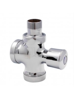 Stool Flush Valve Urinal Delay Valve Hand Press Flush Valve  Style  25 mm Alloy Small