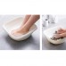 5 PCS Small Home Dormitory Cute Square Laundry Washing Vegetable Wash Basin  28 28×28 28x10cm  Gray