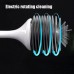 MT001 Ultraviolet Disinfection And Sterilization Long  Handled Silicone Soft Hair Wall  Mounted Electric Toilet Brush  Size  6 9x49cm  White