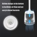 MT001 Ultraviolet Disinfection And Sterilization Long  Handled Silicone Soft Hair Wall  Mounted Electric Toilet Brush  Size  6 9x49cm  White