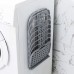 Household Bathroom Wall  Mounted Perforation  Free Folding Dirty Clothes Basket Toy Storage Basket  Grey