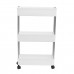 2 3 4 Layers Storage Rack Fridge Side Shelf Organizer Slim Space Saving Kitchen