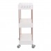 2 3 4 Tier Kitchen Shelf Bathroom Arrangement Rack Floor Rack Crevice Storage Shelf Movable Trolley with Wheel Storage Rack